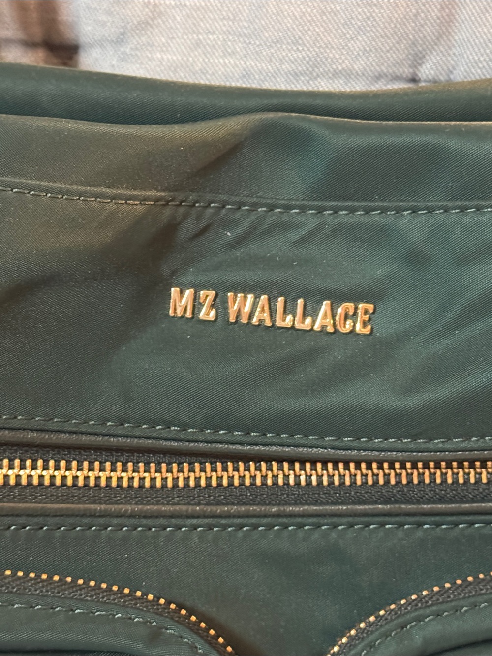 MZ Wallace Tribeca Traveler Tote in Green - Picture 6 of 10